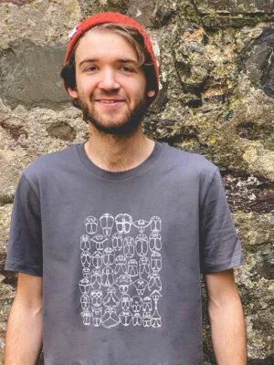 Spider faces T-shirt